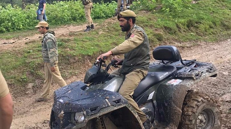 Rescue operations underway at the site where seven were killed when a tree uprooted by strong winds sent a gondola car cabin hurtling hundreds of metres down in Jammu and Kashmir.
