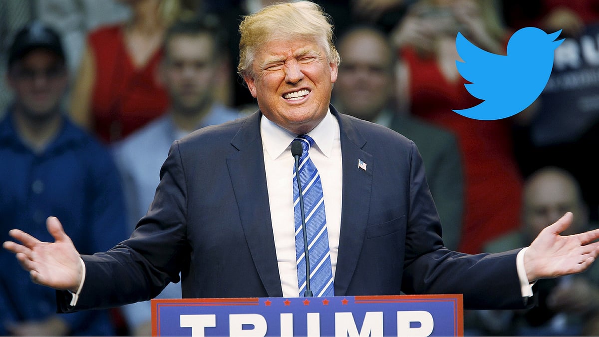 President Donald Trump. (Photo: Reuters/Altered by <b>The Quint</b>)