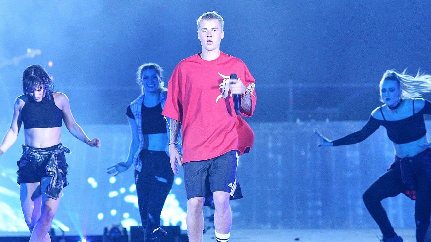 Justin Bieber collaborates with David Guetta. (Photo: Yogen Shah)