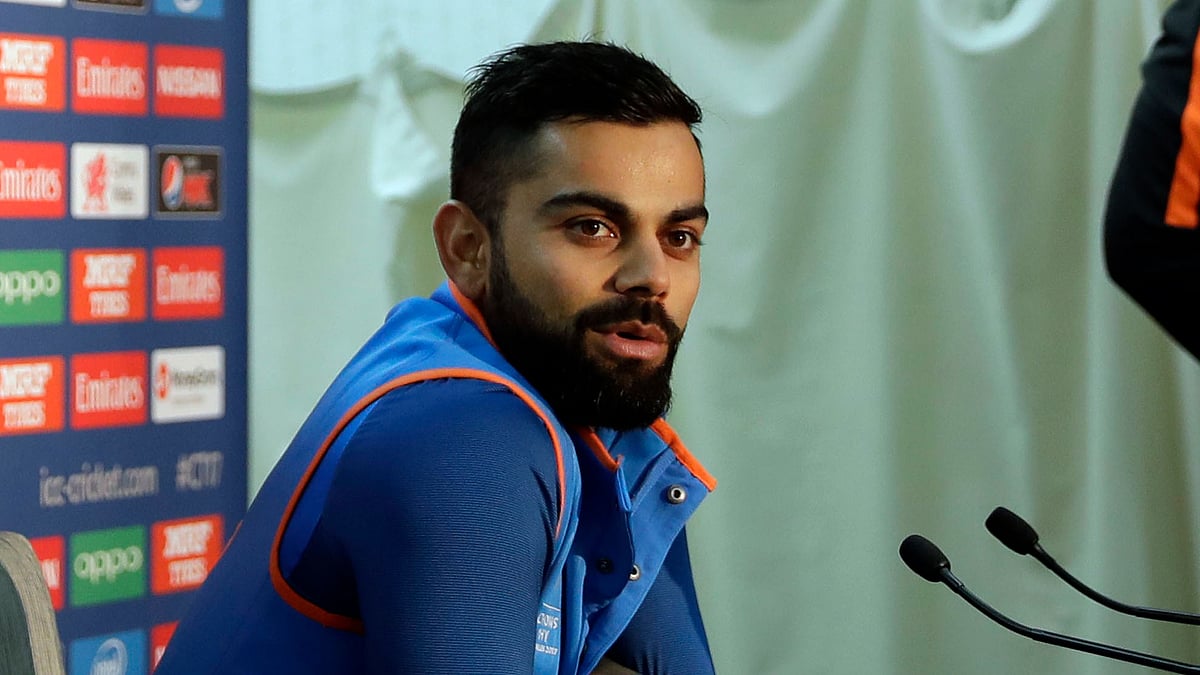 Virat Kohli speaks to the press before team India depart for South Africa.