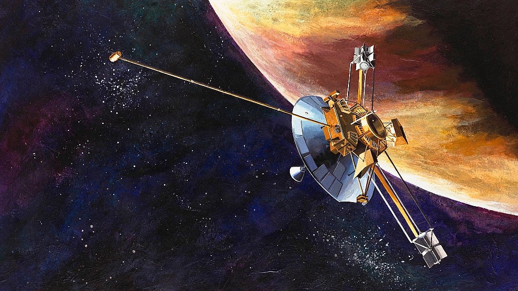 

Pioneer 10. (Photo Courtesy: <a href="https://www.nasa.gov/centers/ames/missions/archive/pioneer.html">NASA</a>)
