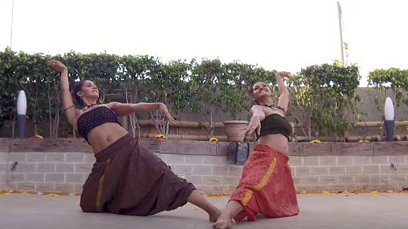Shakti and Mukti Mohan performing ‘Shape Of You.’ (Photo Courtesy: Youtube/<a href="https://www.youtube.com/channel/UCsmVACkrF-zk0sNjsC7eSxw">Nritya Shakti</a>)
