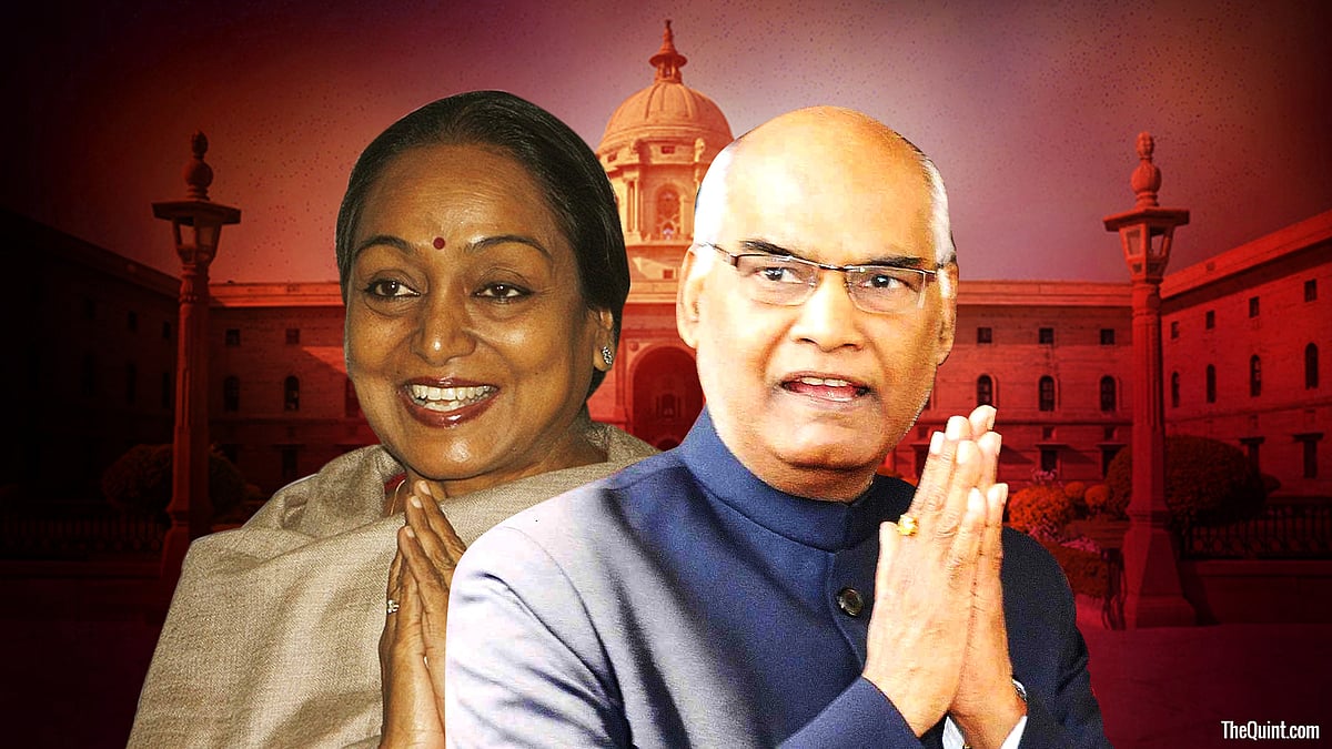 It’s Dalit versus Dalit in the race to Rashtrapati Bhavan as the Congress-led Opposition parties chose former Lok Sabha speaker Meira Kumar as their nominee. 