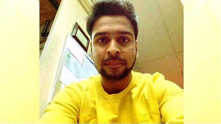23-year-old Mubeen from Telangana is in critical condition after being shot by an unidentified person in California. (Photo Courtesy: TNM)