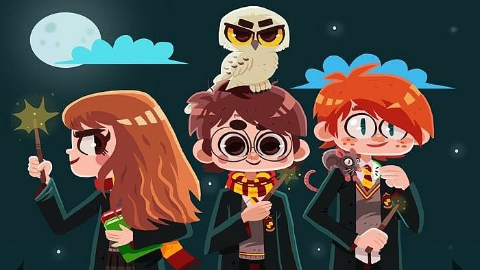 What is your favourite childhood memory of Harry Potter?