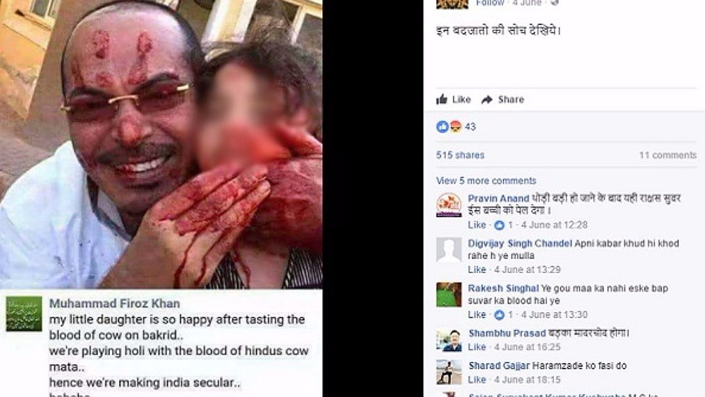 Screenshot from Facebook.