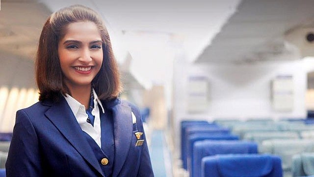 A poster of Sonam Kapoor-starrer <i>Neerja</i>.