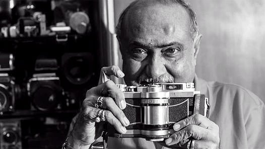 Dilish Parekh holds up a prized possession.&nbsp;