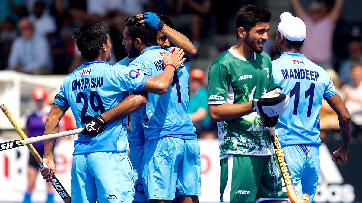 India and Pakistan have been seeded in two separate halves of the draw and could meet in the Olympics qualifying tournament.