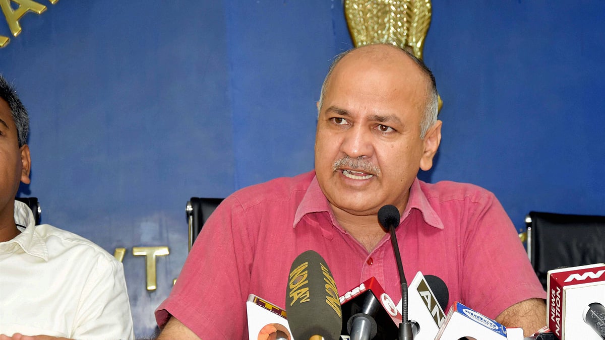 Manish Sisodia file photo.