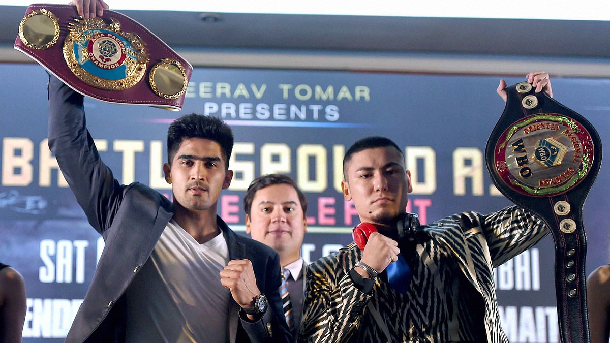 Vijender Singh will take on China’s Zulpikar Maimaitiali  in Mumbai on 5 August.