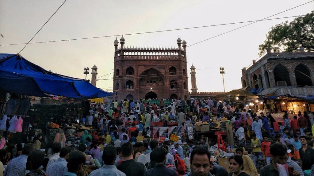 Jama Masjid, one of the largest mosques in India.