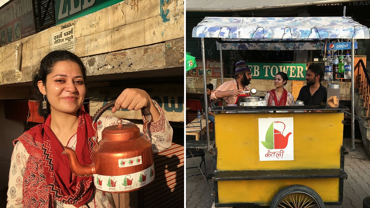 Ambreen Abdullah runs a tea business in Lucknow. 