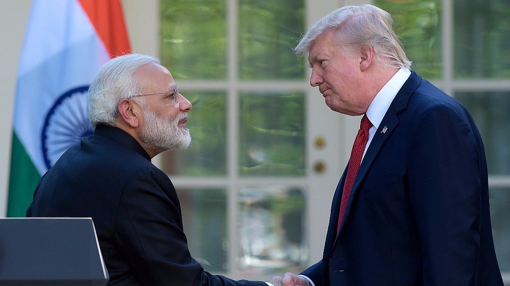 Prime Minister Narendra Modi and US President Donald Trump. 