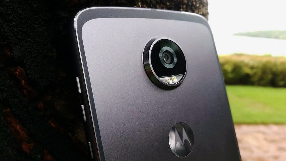 12-megapixel camera on the Moto Z2 Play. (Photo: <b>The Quint</b>)