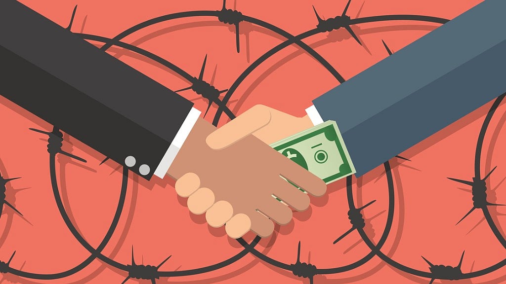 Corruption and bribery. Representational image. (Photo Courtesy: iStock)