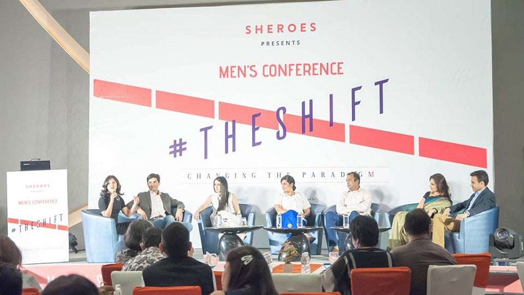 Power couples at the conference discuss how striving for gender balance is an evolving process.