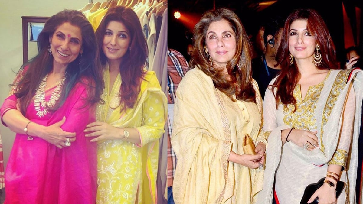 Dimple Kapadia with daughter Twinkle Khanna. (Photo courtesy: Instagram)