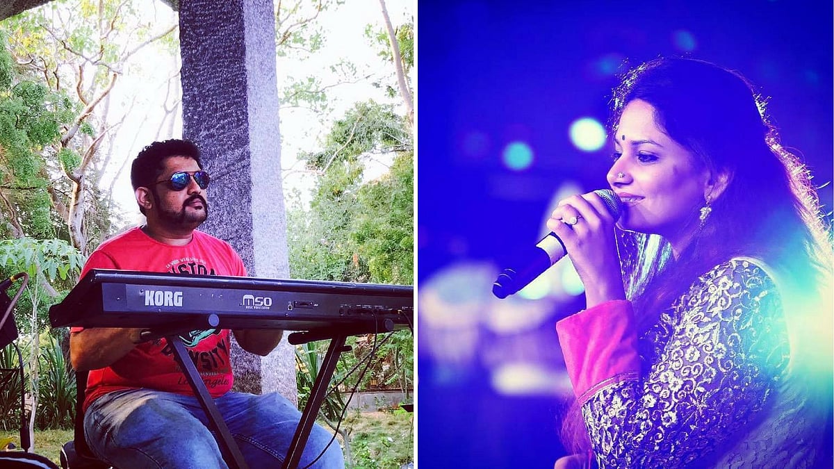Vandana and Navneeth. (Photo courtesy: Facebook/altered by The Quint)