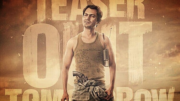 Nawazuddin Siddiqui in and as <i>Babumoshai Bandookbaaz</i>. 