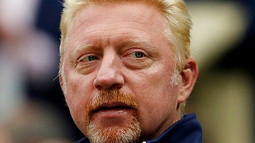 Boris Becker was declared bankrupt by a British court. (Photo: AP)