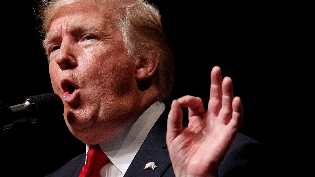 President Donald Trump speaks about Cuba policy in Miami. (Photo: AP)