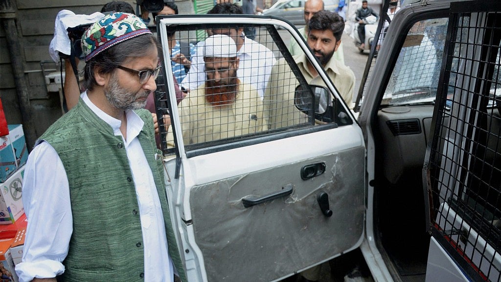 JKLF Chairman Mohammad Yasin Malik.