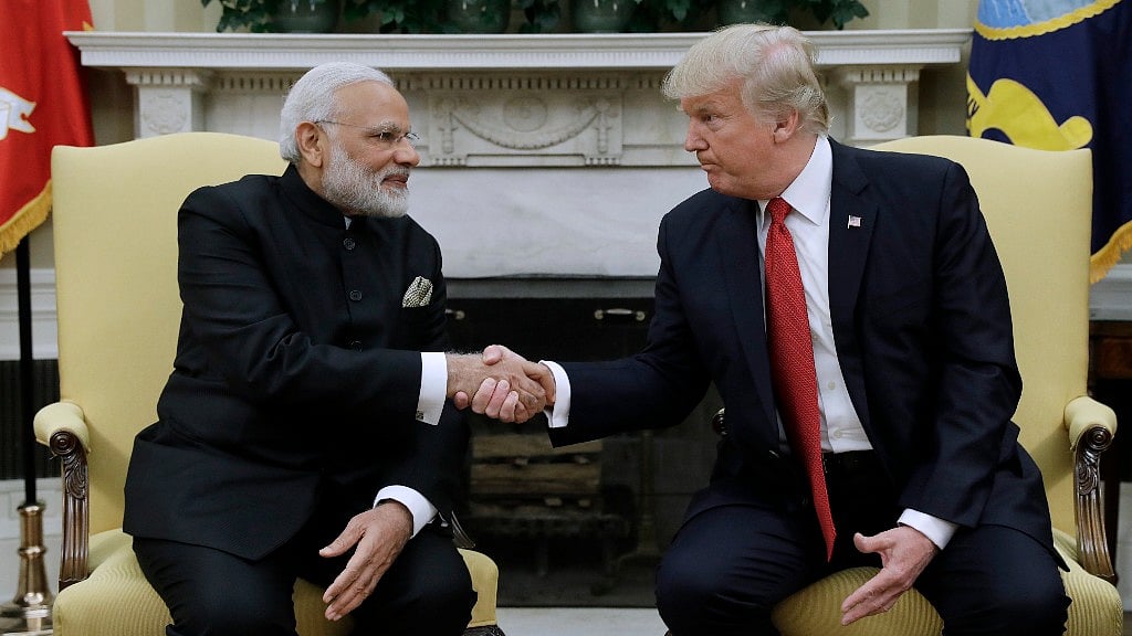 Prime Minister Narendra Modi and US President Donald Trump.