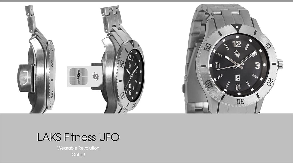 A smartwatch with which you can pay the Delhi Metro fare. (Photo: <a href="https://watch2pay.com/">watch2pay.com</a>)