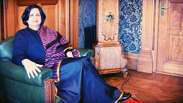Dr Neeru Chadha at the Peace Palace at The Hague in 2013. (Photo Courtesy: Facebook/<a href="https://www.facebook.com/photo.php?fbid=10151842162027703&amp;set=a.424097677702.214963.653422702&amp;type=3&amp;theater">Neeru Chadha</a>)