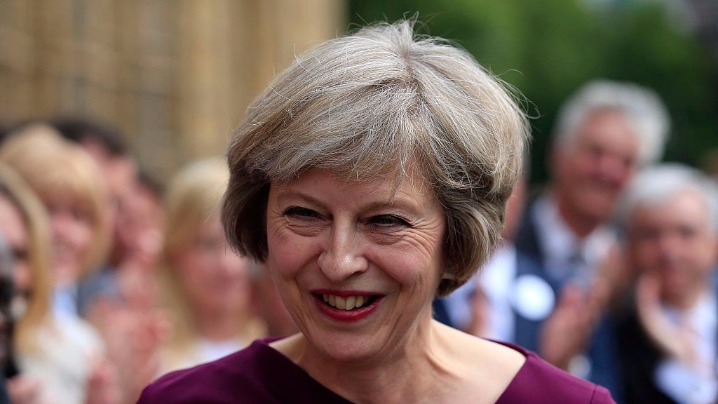 British Prime Minister Theresa May. 