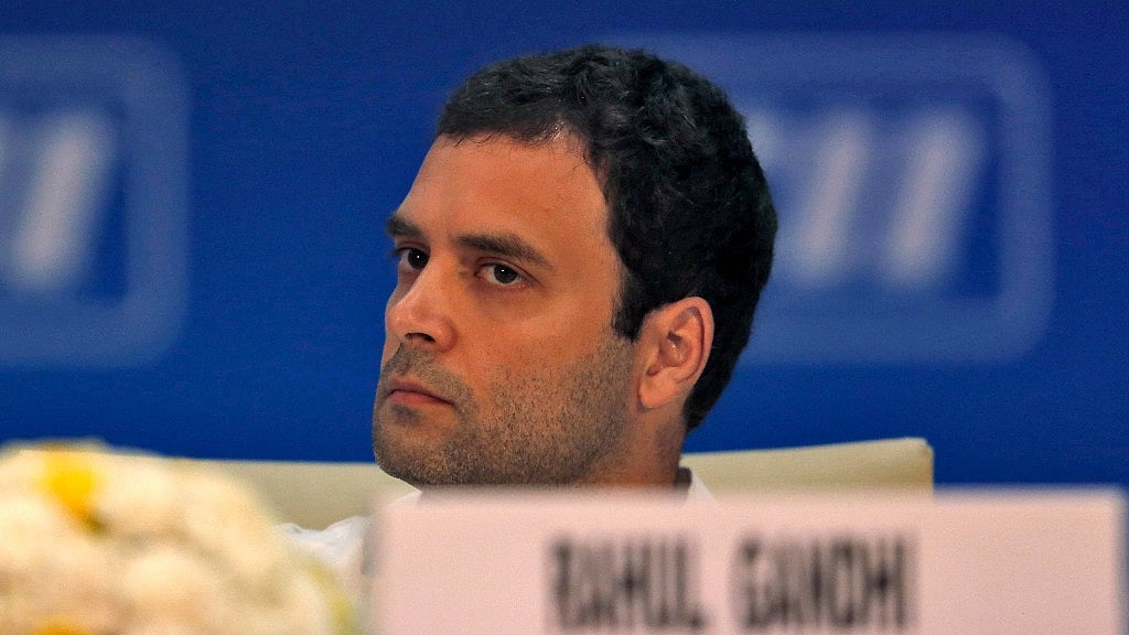 Rahul Gandhi. 