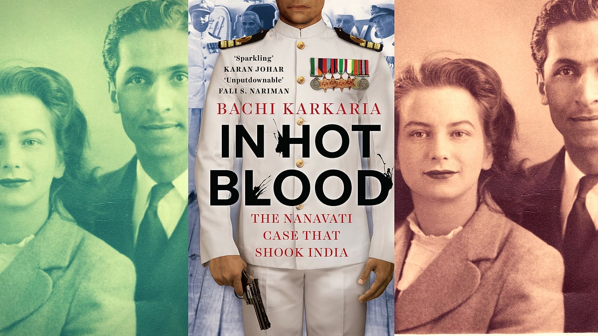 Commander Kawas Nanavati with his English wife Sylvia shortly after they got married in 1949; Bachi Karkaria’s book decodes the backstory of one of the most sensational crimes of that decade. (Photo courtesy: Juggernaut)