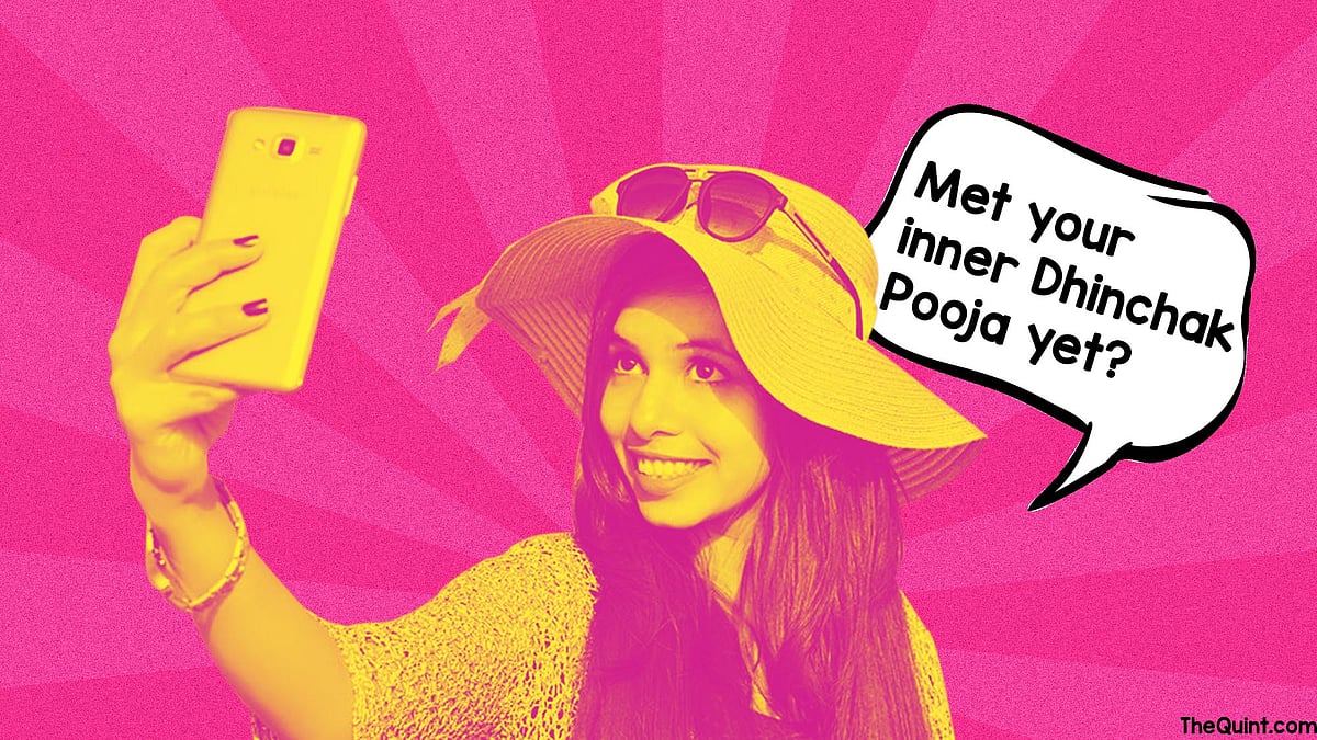 Meet Dhinchak Pooja. (Photo: Rhythum Seth/&nbsp;<b>The Quint</b>)