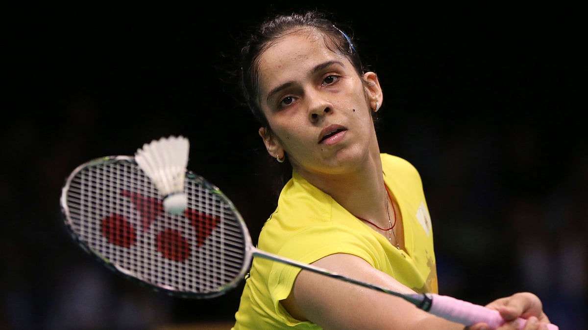Saina Nehwal progressed to the second round of the Australian Open Super Series.