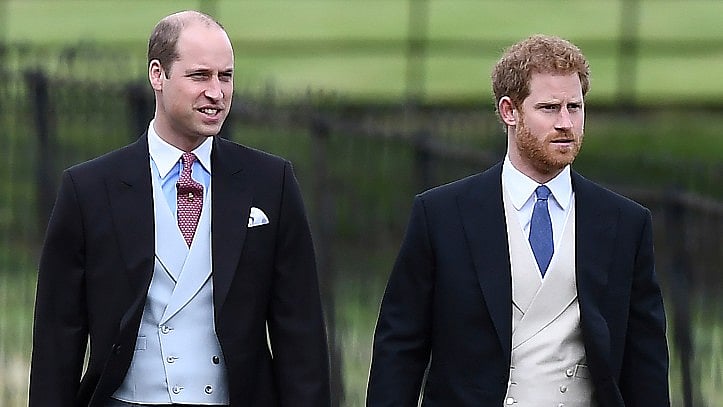 Prince William and Prince Harry.