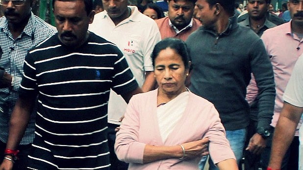 Mamata Banerjee arrives to visit Darjeeling. (Photo: PTI)