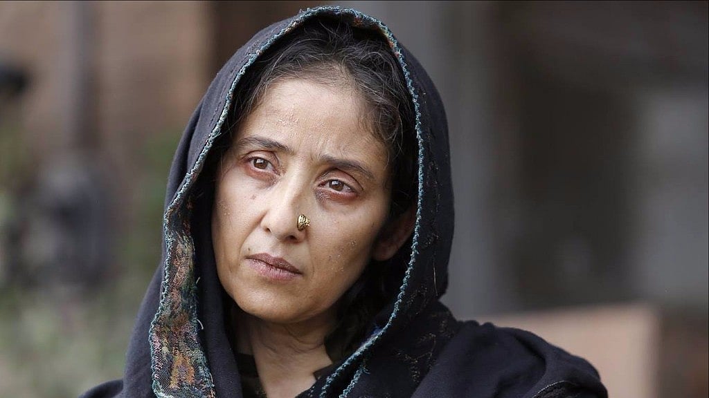 Manisha Koirala as Maya in a still from <i>Dear Maya. </i>(Photo Courtesy: Facebook/<a href="https://www.facebook.com/DearMayaFilm/?ref=page_internal">Dear Maya</a>)<a href="https://www.facebook.com/159617864568779/photos/162381080959124/"></a>