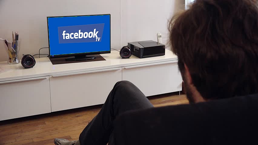 The social networking giant will show content from its partners. 