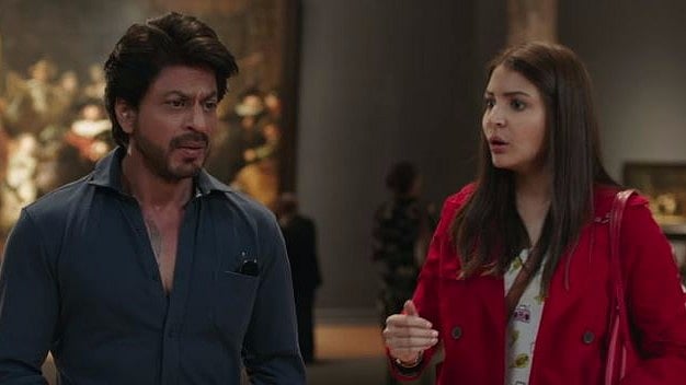 SRK with Anushka Sharma. 