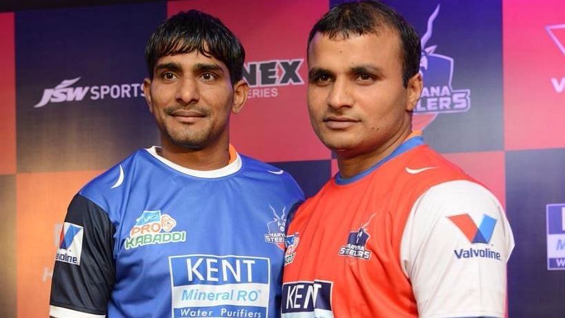 File photo of Surender Nada (L) and Wazir Singh (R).