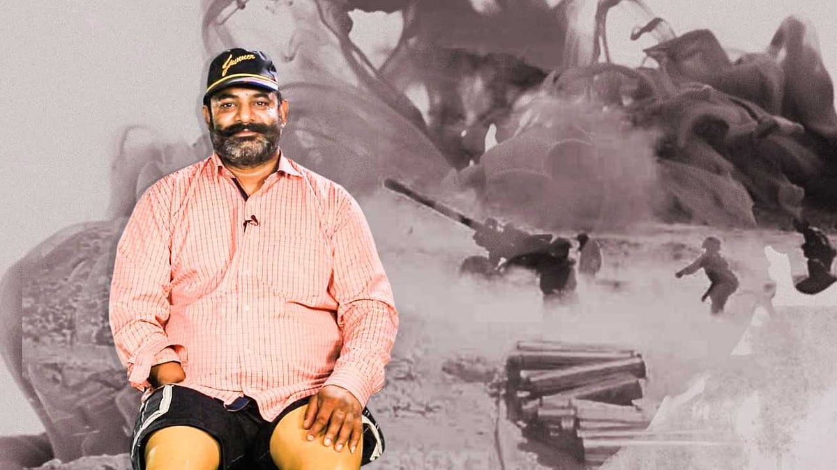 Retired Lance Naik Deepchand Prakhyat.