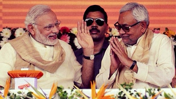 After Nitish Kumar announced his resignation, PM Modi was quick to congratulate him and offer unconditional support.