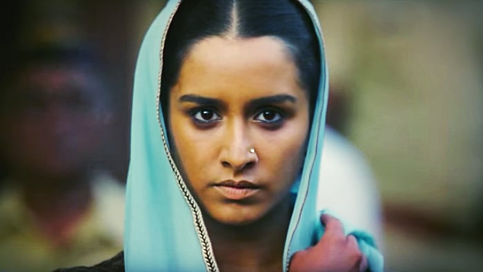 Shraddha Kapoor in and as <i>Haseena Parkar</i>.