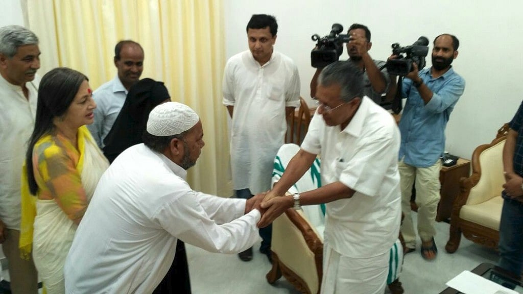 “I assured Junaid’s family that secular people in India will always be there with the family,” the Kerala CM said.