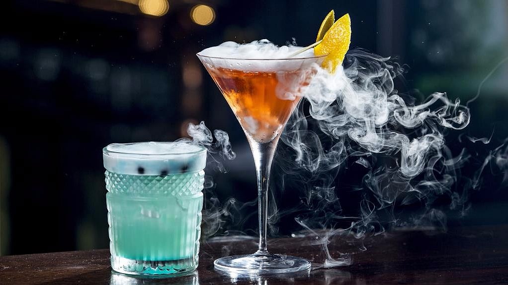 Consuming drinks with liquid nitrogen can make a hole through not just your wallet, but also your stomach.