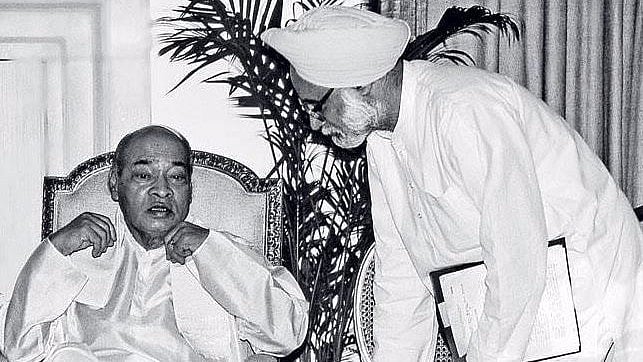 PV Narasimha Rao and his reliable Finance Minister, Dr Manmohan Singh.&nbsp;