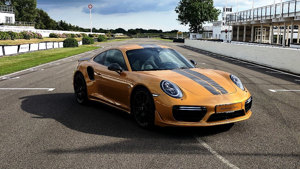 Porsche 911 Turbo S Exclusive Series was unveiled at Goodwood. 