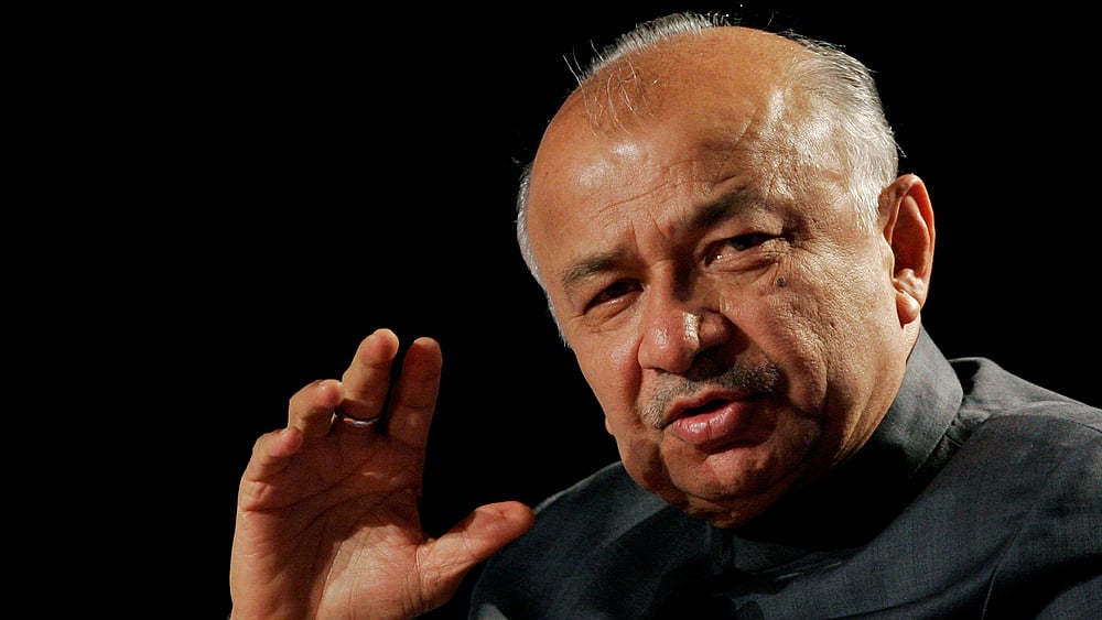 Former Union Home Minister Sushil Kumar Shinde. 