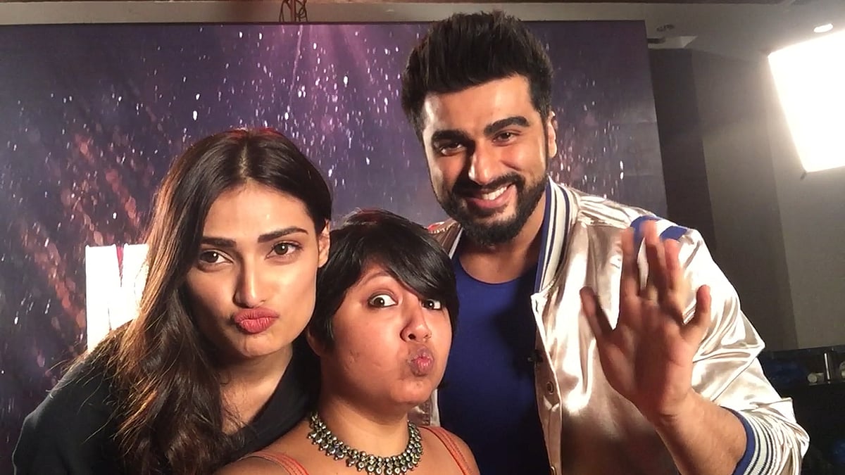 Arjun Kapoor and Athiya Shetty 